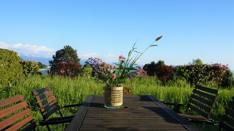 Appartement avec jardin privatif sis à St-Sulpice