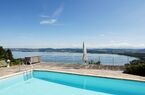 Belle propriété de 8½ pces avec vue panoramique sur le lac & montagnes
