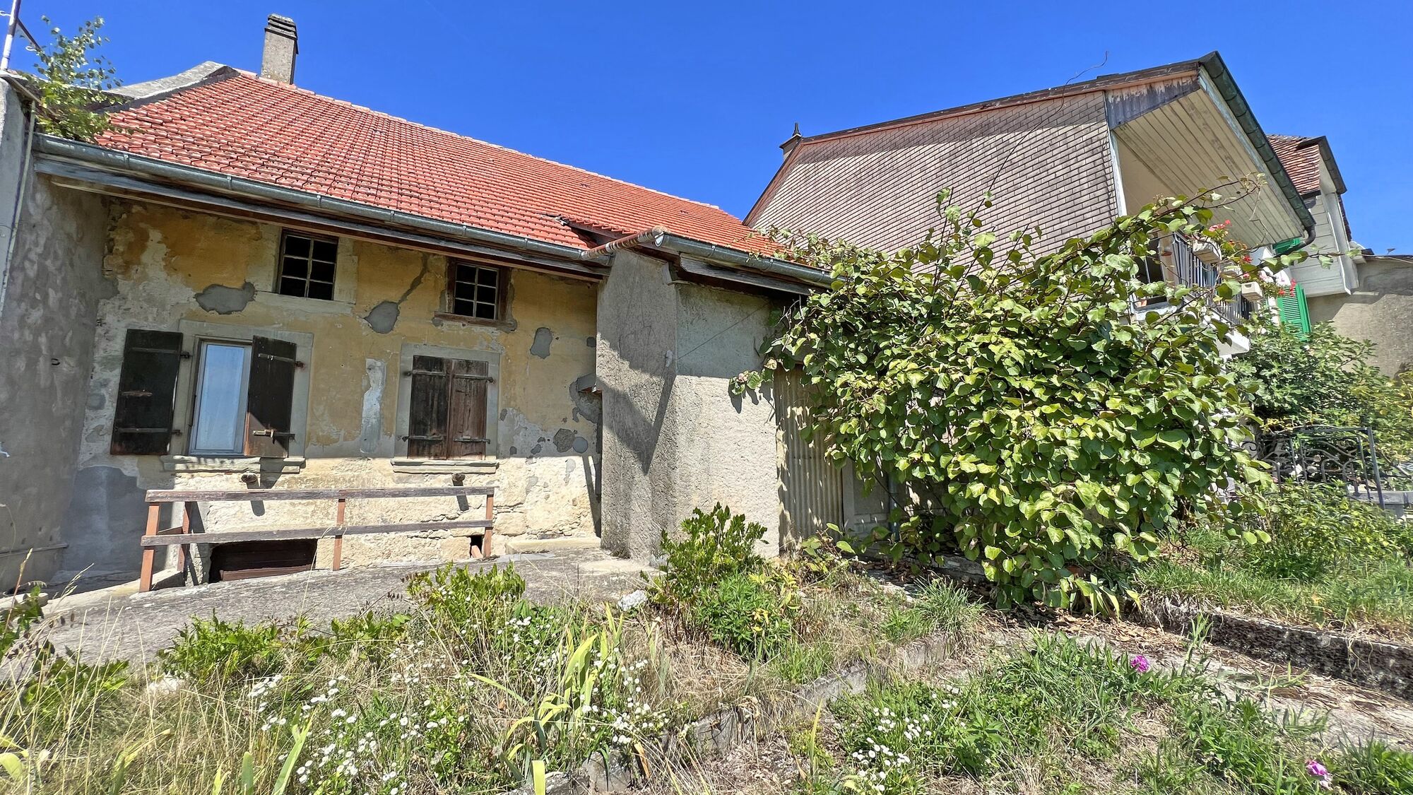 Propriété avec cabanon/local de rangement