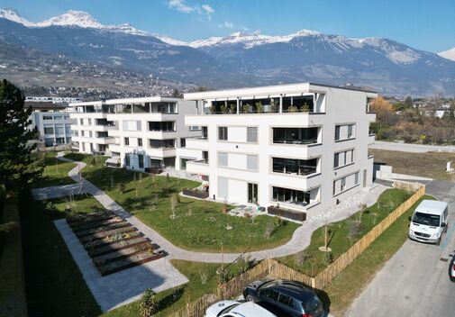 "LES JARDINS D'ITAGNE"
MAGNIFIQUE ATTIQUE À SIERRE