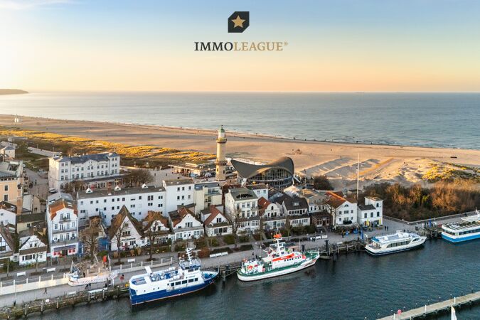 Die begehrte Lage nahe Strand, Hafen und Promenade bietet attraktive Perspektiven.