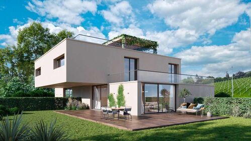 Magnificent contemporary semi-detached villa