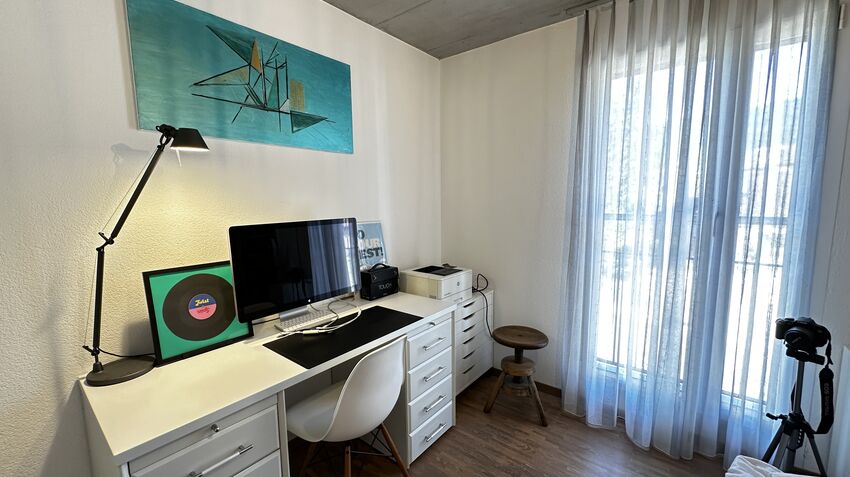 Apartment front & rear view