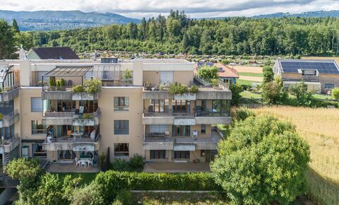 5.5 Zi.-Gartenwohnung mit 1 Einstellhallenplatz und Hobbyraum