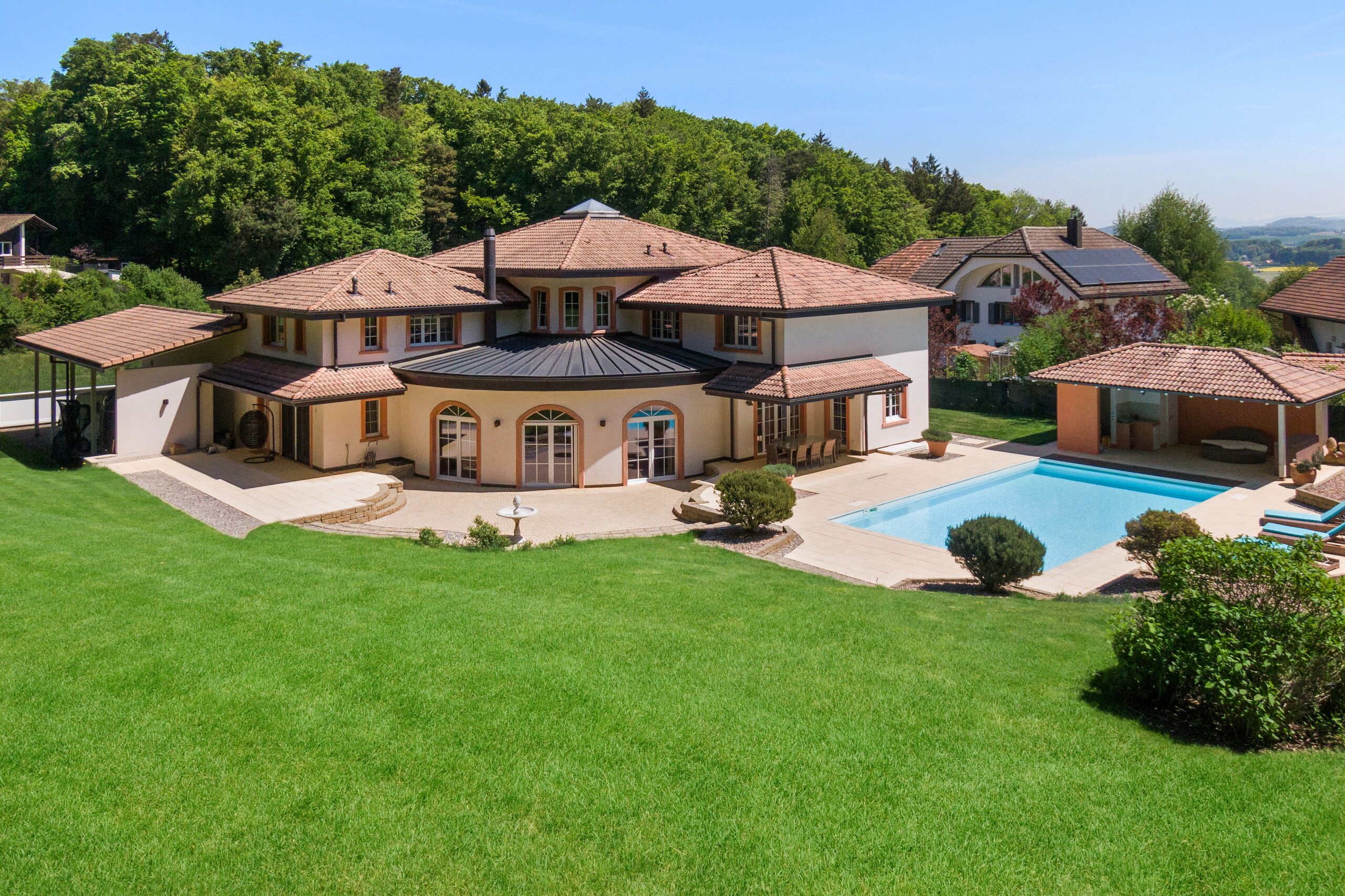 The villa