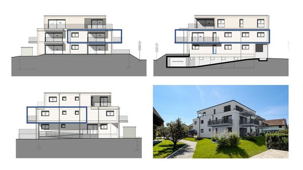 Es hat nur noch 2 Wohnungen! Wohnlandschaft mit 5.5 Zimmer!