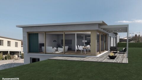 Progetto di nuova costruzione di 5,5 stanze in stile bungalow