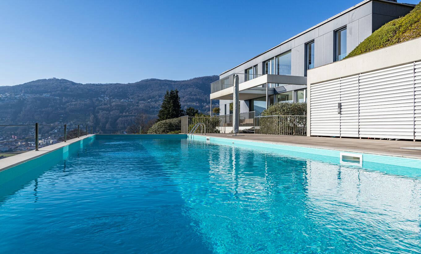 Twin Lake Residence - Moderne Villa am Luganersee