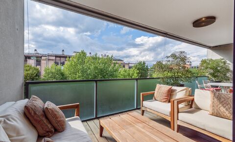 Beautiful apartment on a high floor on Carouge Acacias