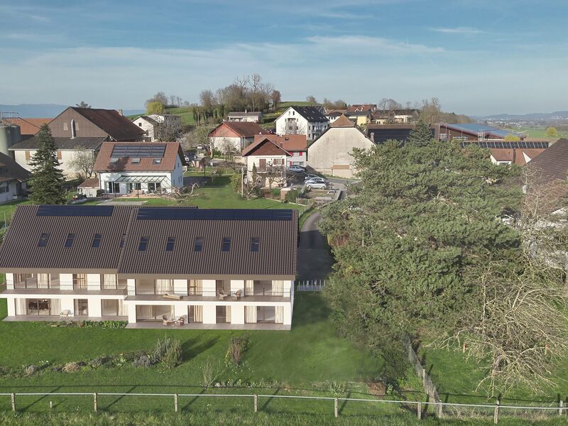 Estavayer / Frasses
Magnifique appartement 
Rez-jardin de 3,5 pièces