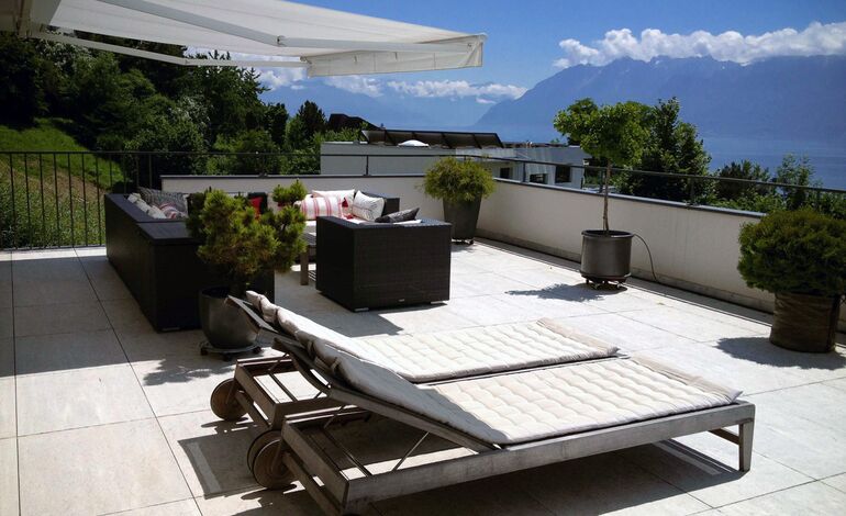 Appartement-Terrasse de 185 m² avec vue panoramique sur le lac
