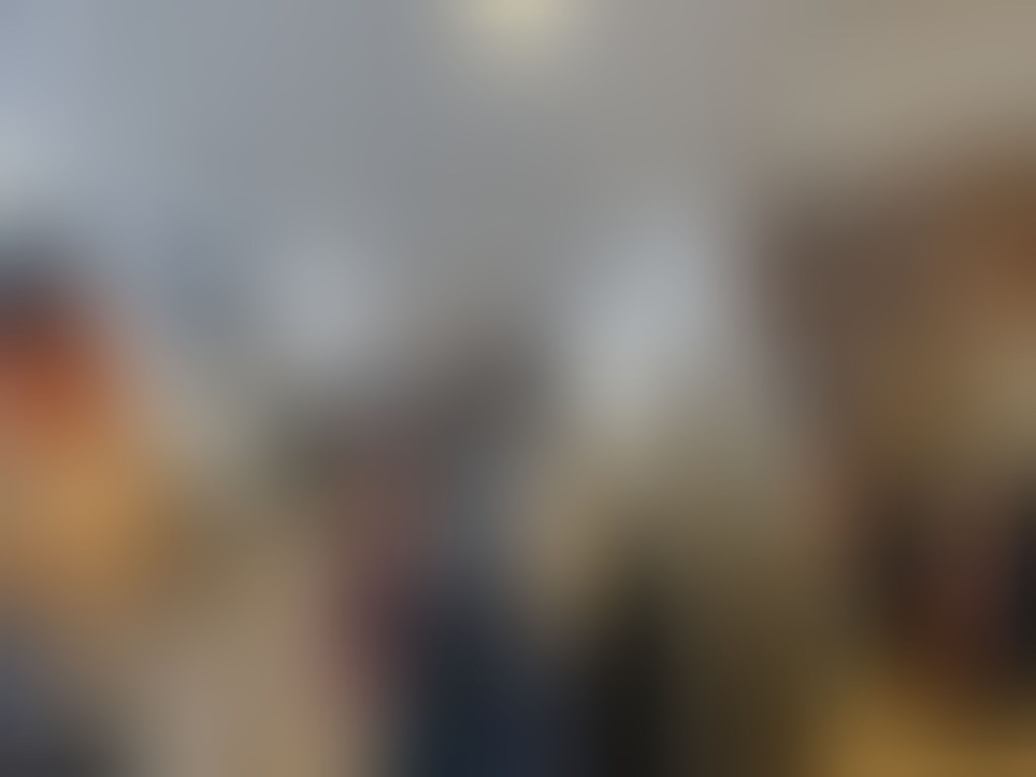 Ein verschwommenes Bild