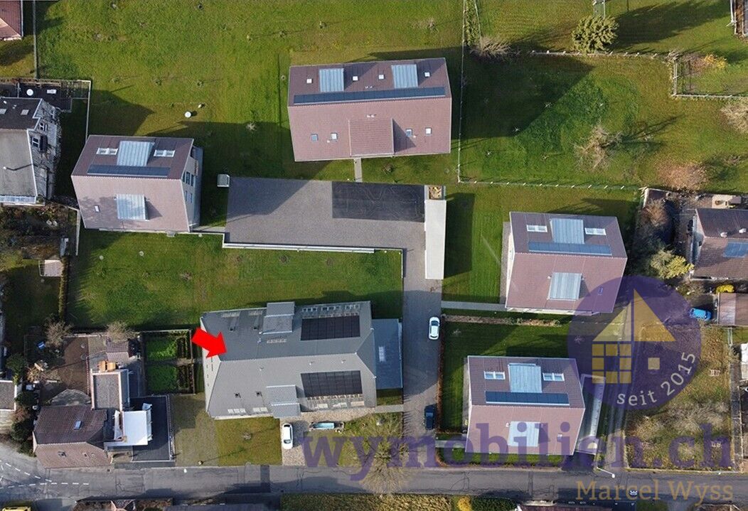 Luftaufnahme des neuen Quartiers 