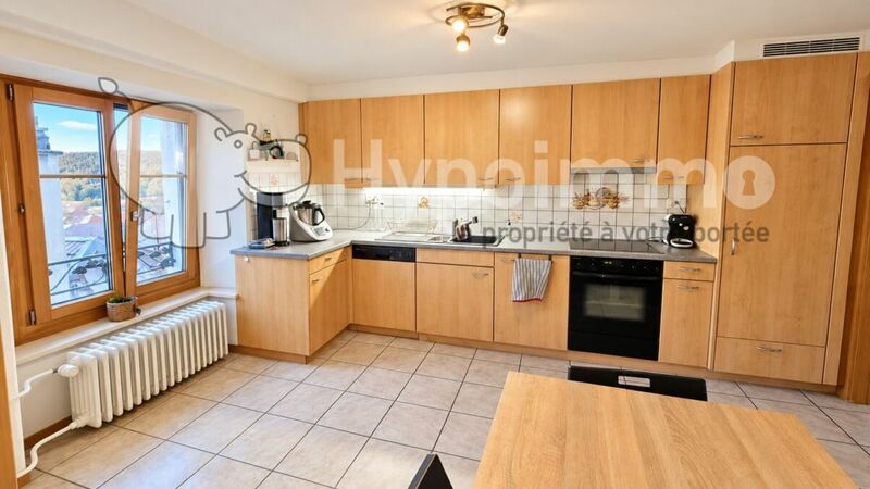 Appartement 4 pièces de 90 m² à louer à Neuchâtel