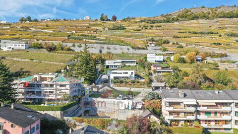 SION, appartement 2,5 pièces
balcon Sud et vue châteaux