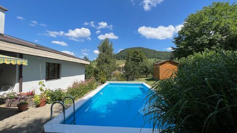 Schönes Einfamilienhaus mit Pool und grossem Garten