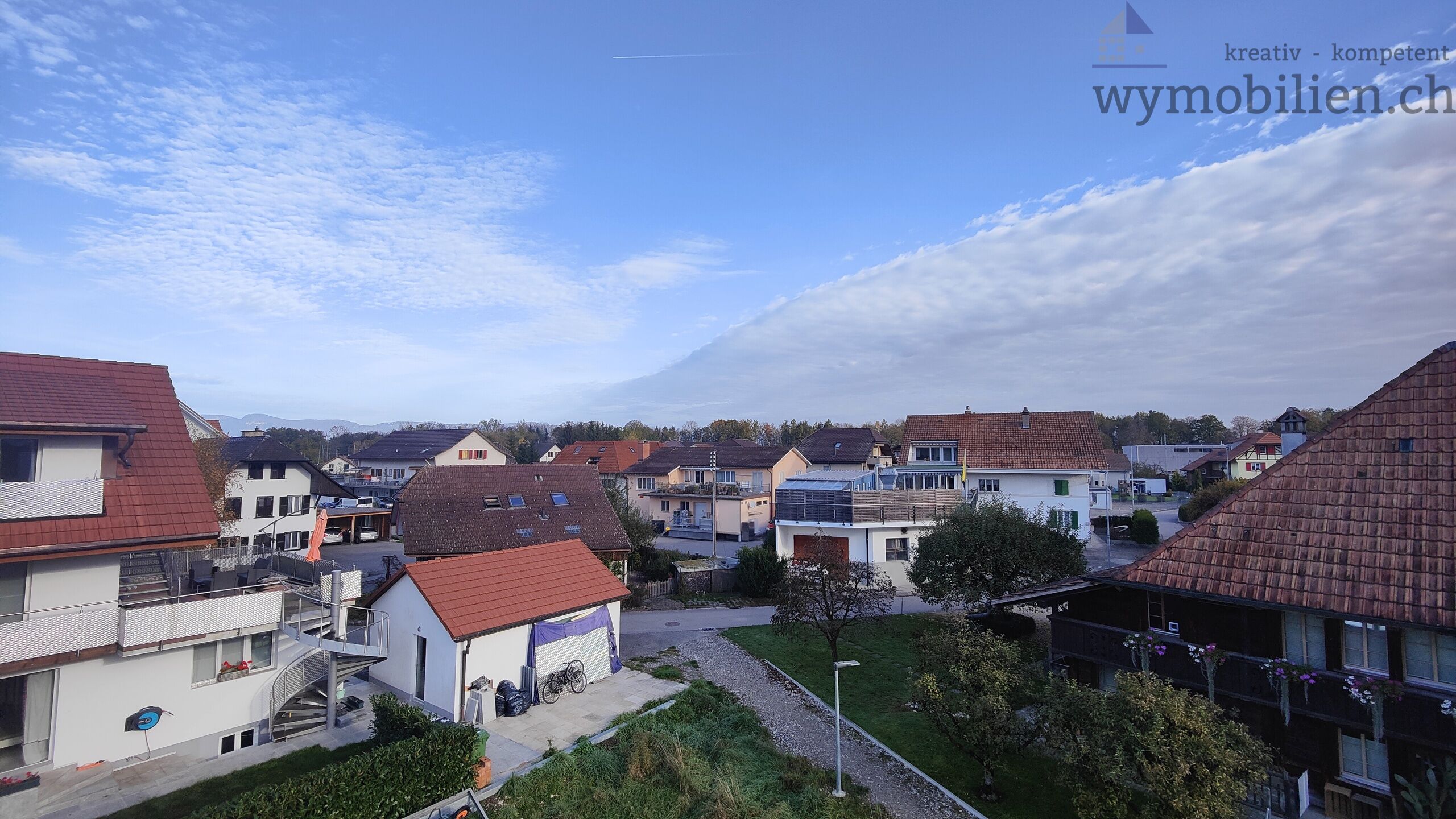 Ausblick von der grossen Terrasse 