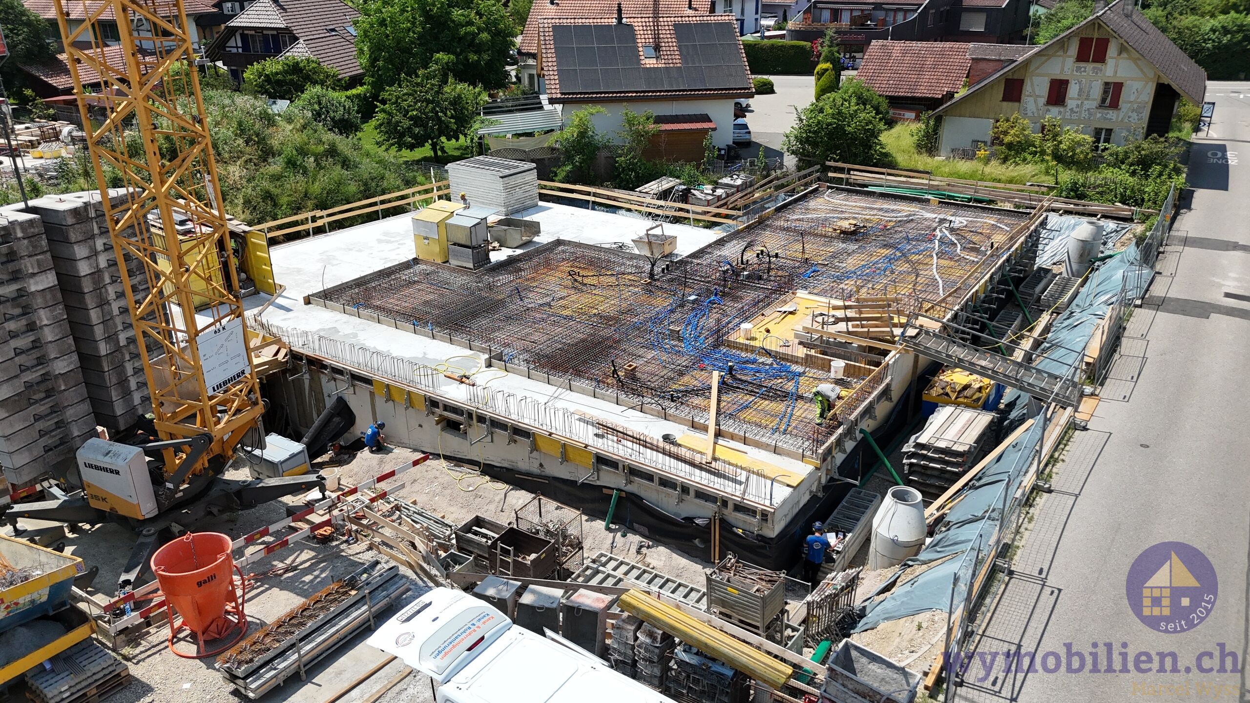 Baustelle Juni 2025