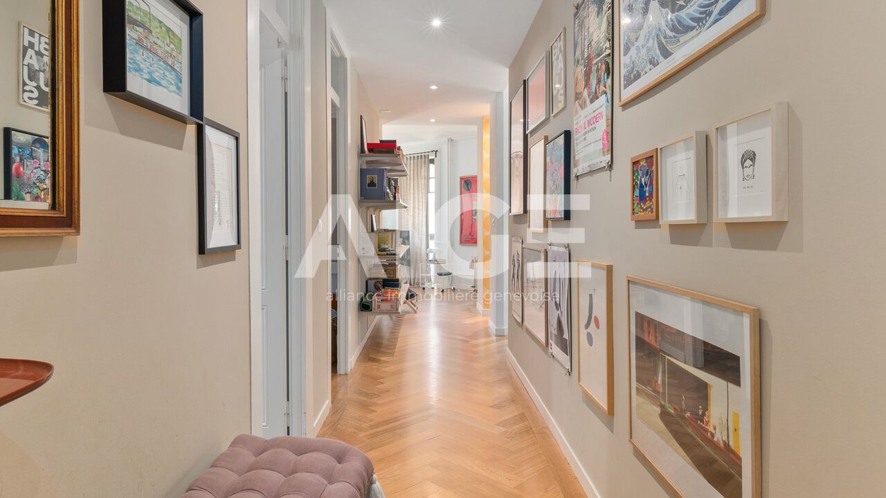 Appartement de style Haussmannien rénové à Plainpalais