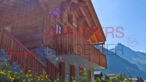 Exclusivité à Zinal 
Chalet neuf et authentique dans le vieux village