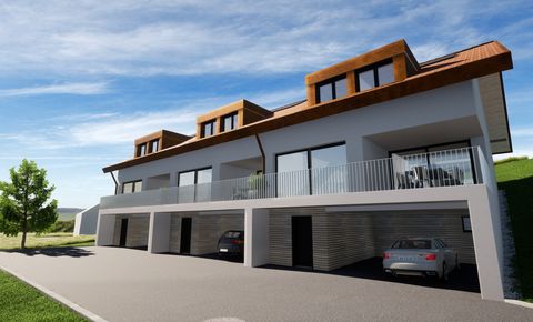 Land for sale with project for new semi-detached villas