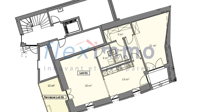 Plan appartement - image non contractuelle