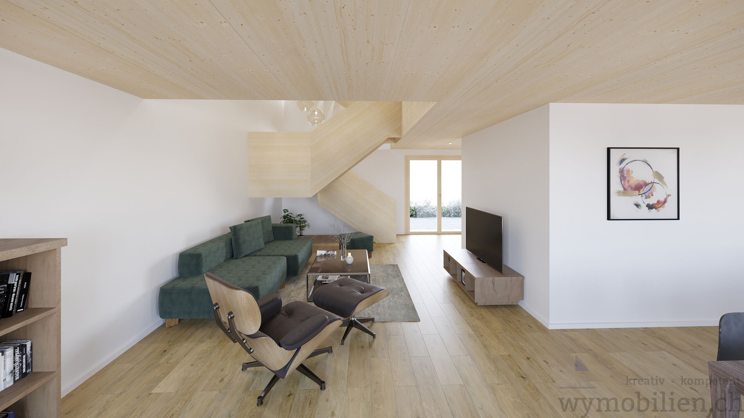 W4/5 Reihenhaus Wohnbereich