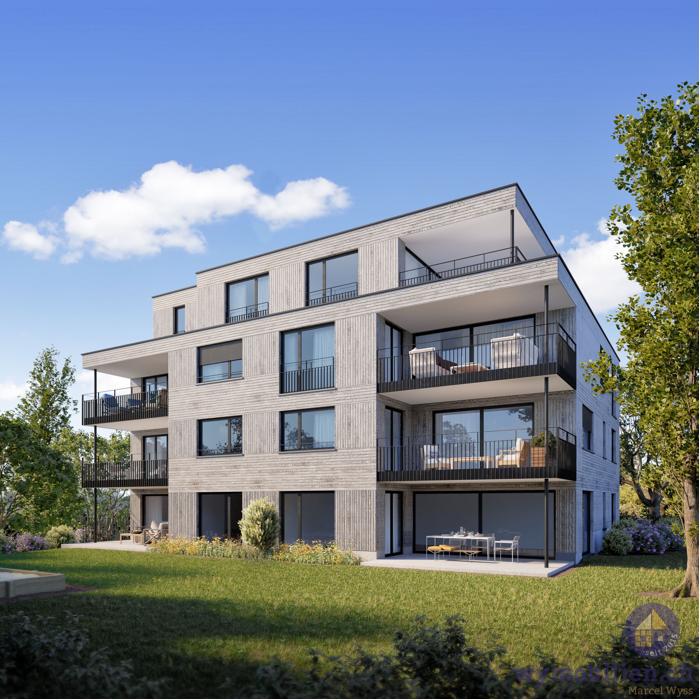 Das Mehrfamilienhaus mit nur 4 Einheiten