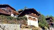 Chalet avec cachet, belle vue et grande terrasse à Pinsec