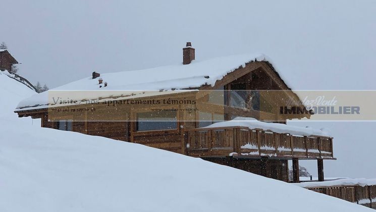 CHALET SUPER G
LES CLEVES - ON THE SKI SLOPES
SALE TO SWISS PERMIT