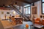 Elegant and modern loft with private terrace in antique factory