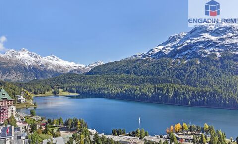 Residential and commercial building at the heart of St. Moritz-Dorf