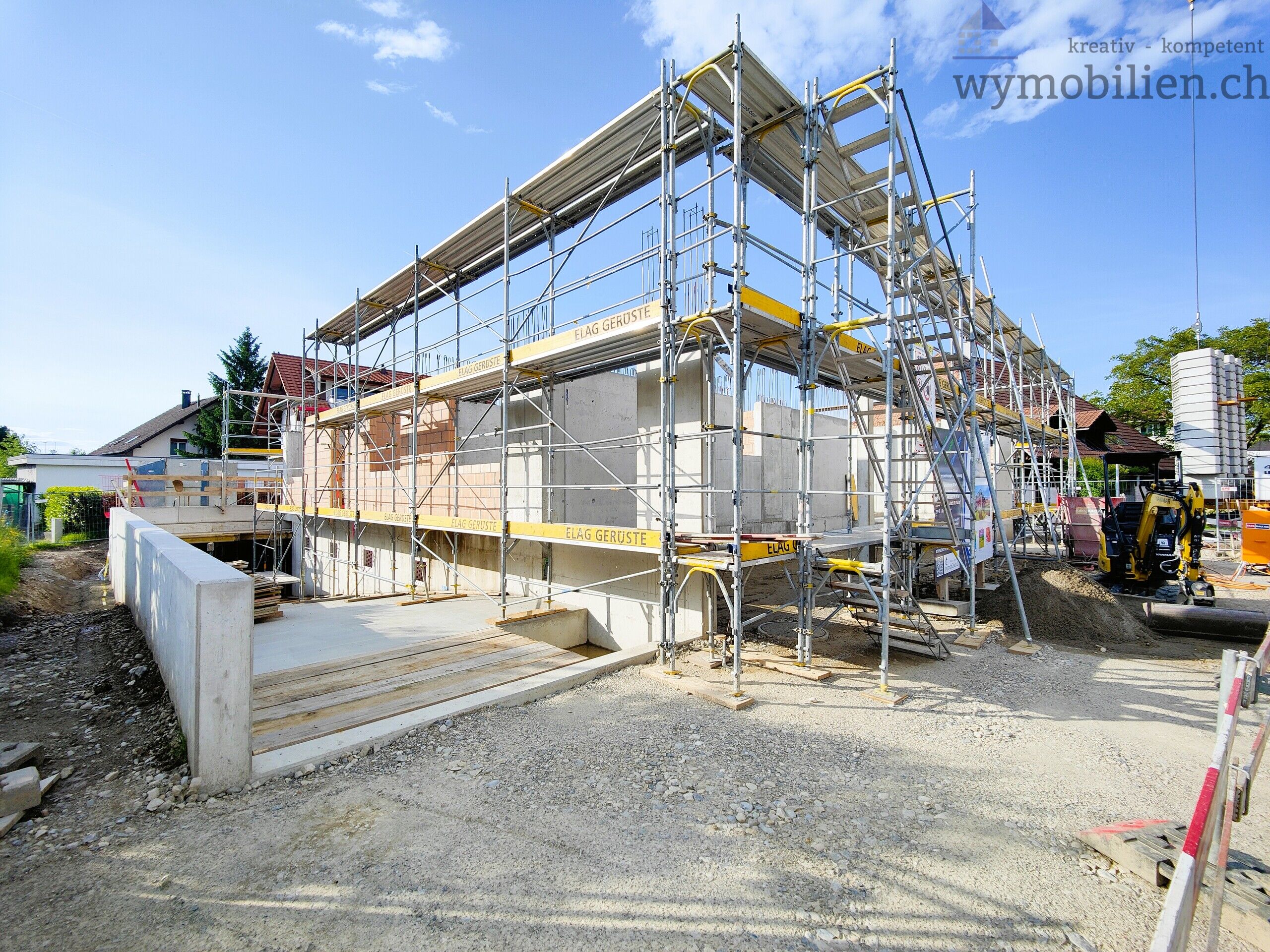 Baustelle am 22.5.2023 