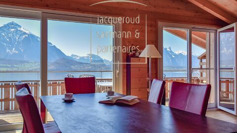 4.5 Zimmer-Dachwohnung in Merligen am Thunersee all inclusive