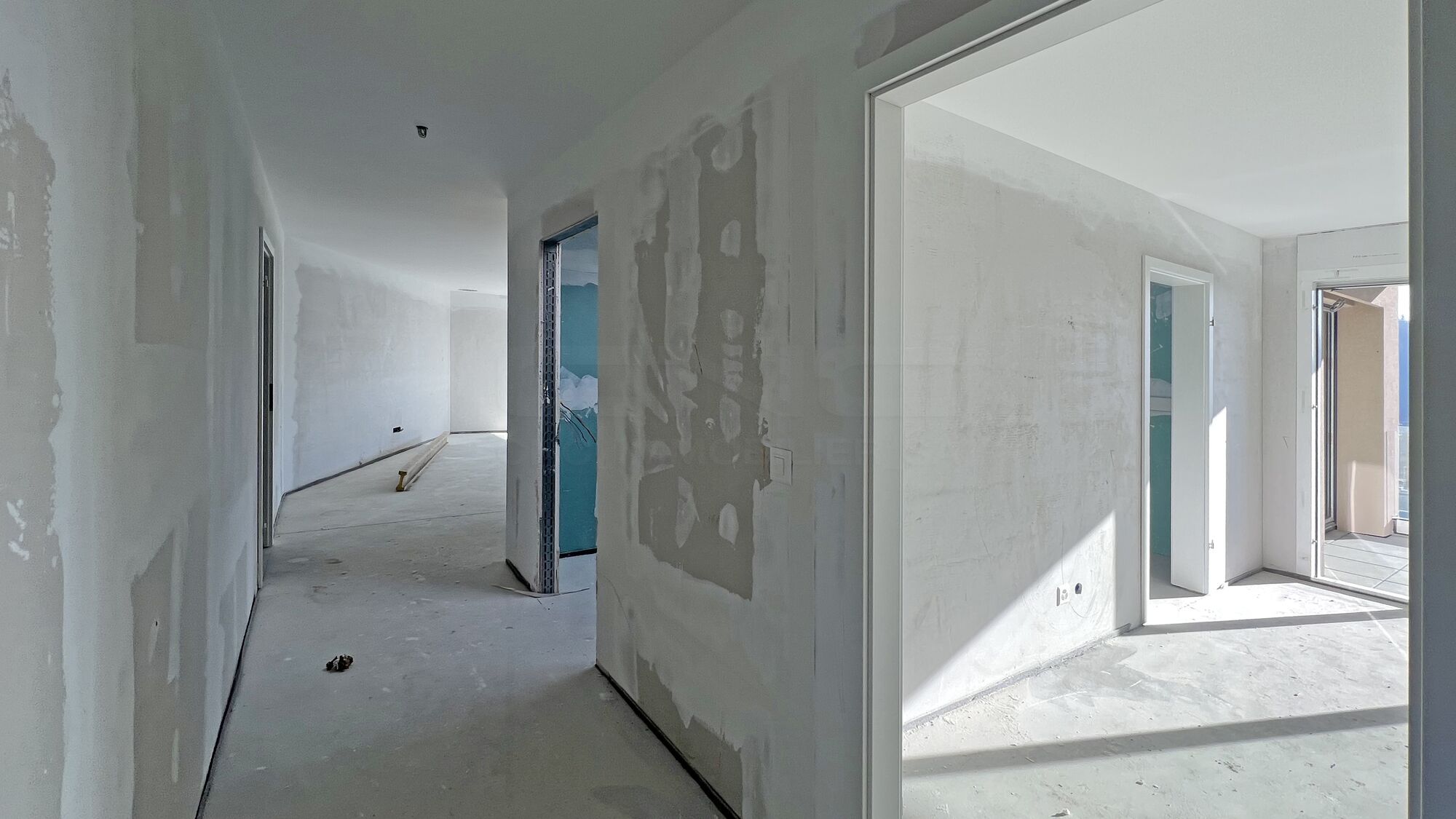 Hall de distribution - Appartement en cours de finition