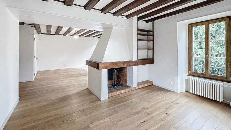 Appartement avec cachet à deux pas du lac