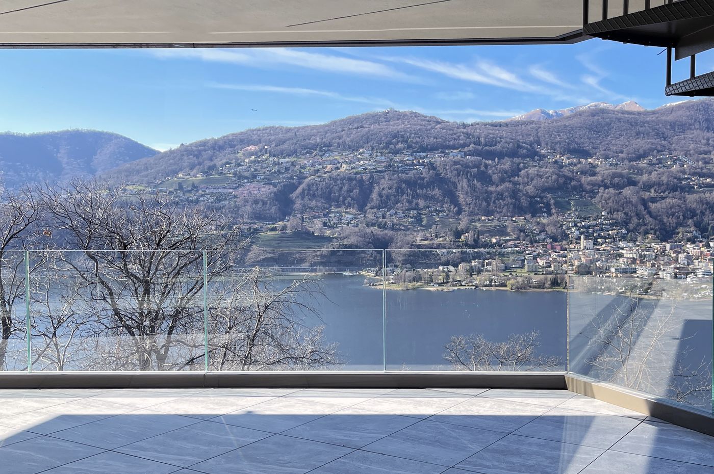 4 Bedroom Penthouse with Lugano Lake View in Montagnola
