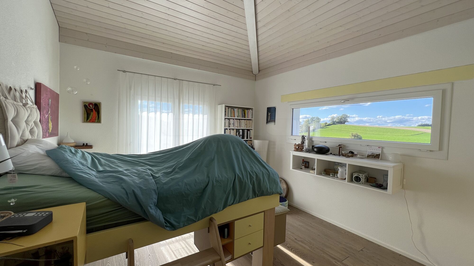 Étage - Suite parentale avec magnifique vue sur la campagne