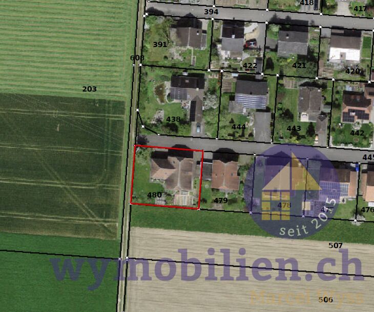 Parzelle Nr.  480 mit 729m2
