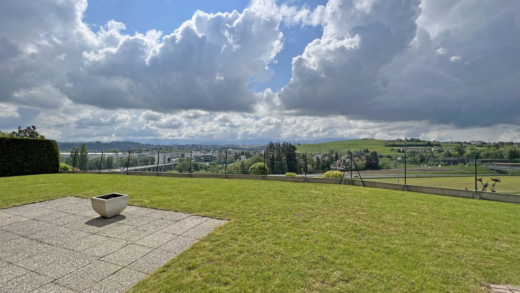 Jardin et vue