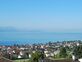 Terrain constructible avec magnifique vue sur le lac et la ville de Lausanne