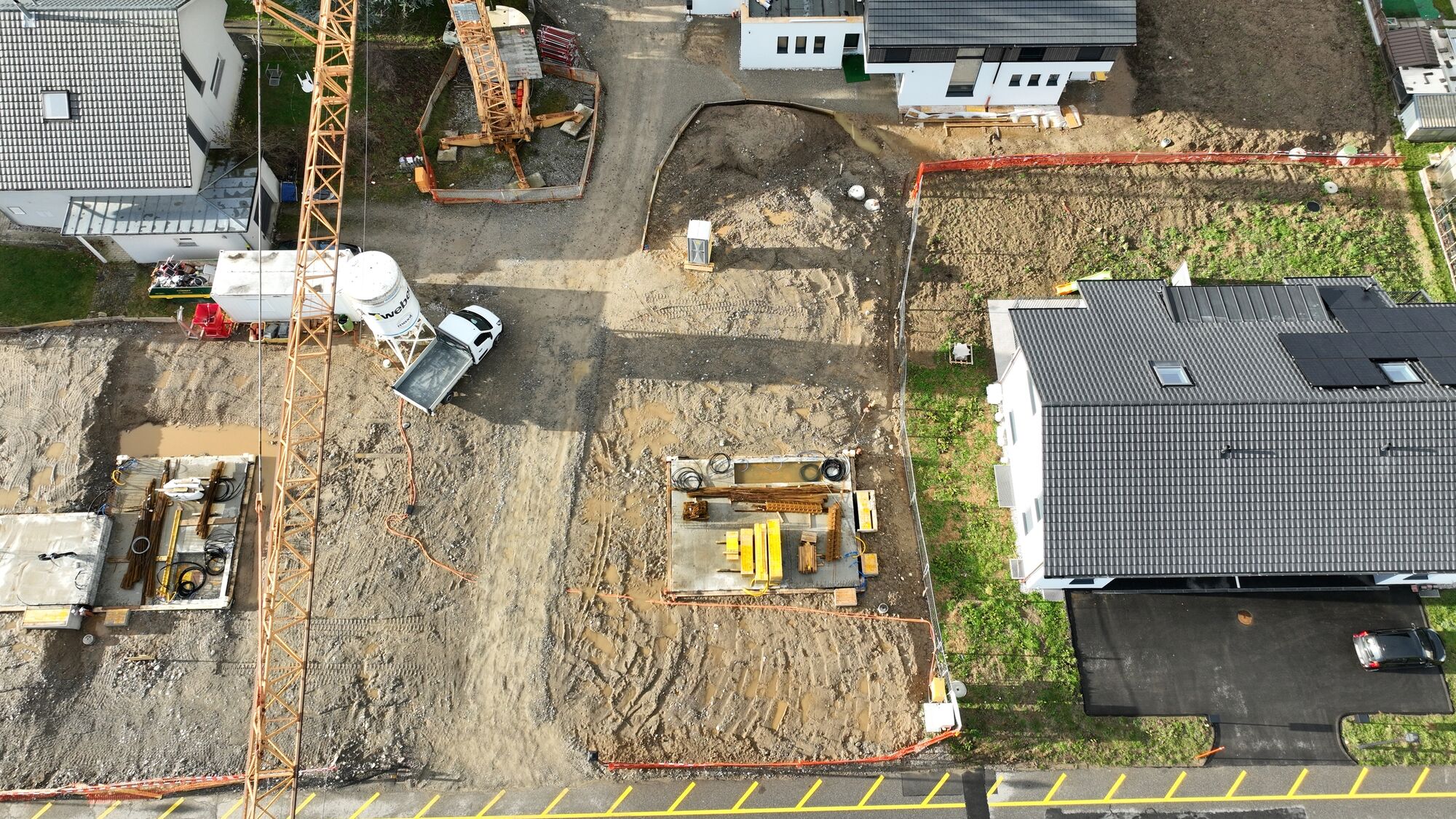 Vue chantier