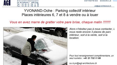 Vous en avez marre de gratter votre par brise, chaque matin