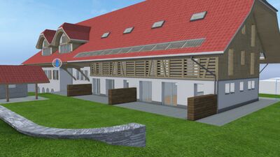 Garten/Terrassen W4 (links) und W5 (rechts)