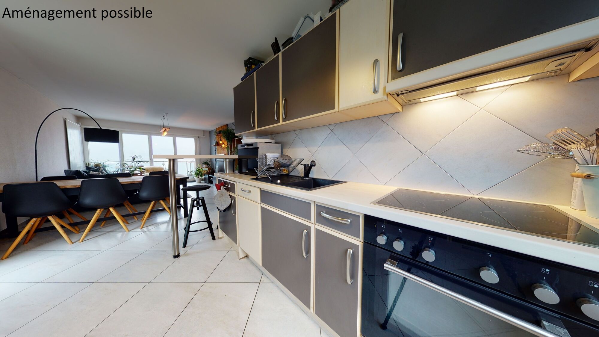 Aménagement possible - cuisine