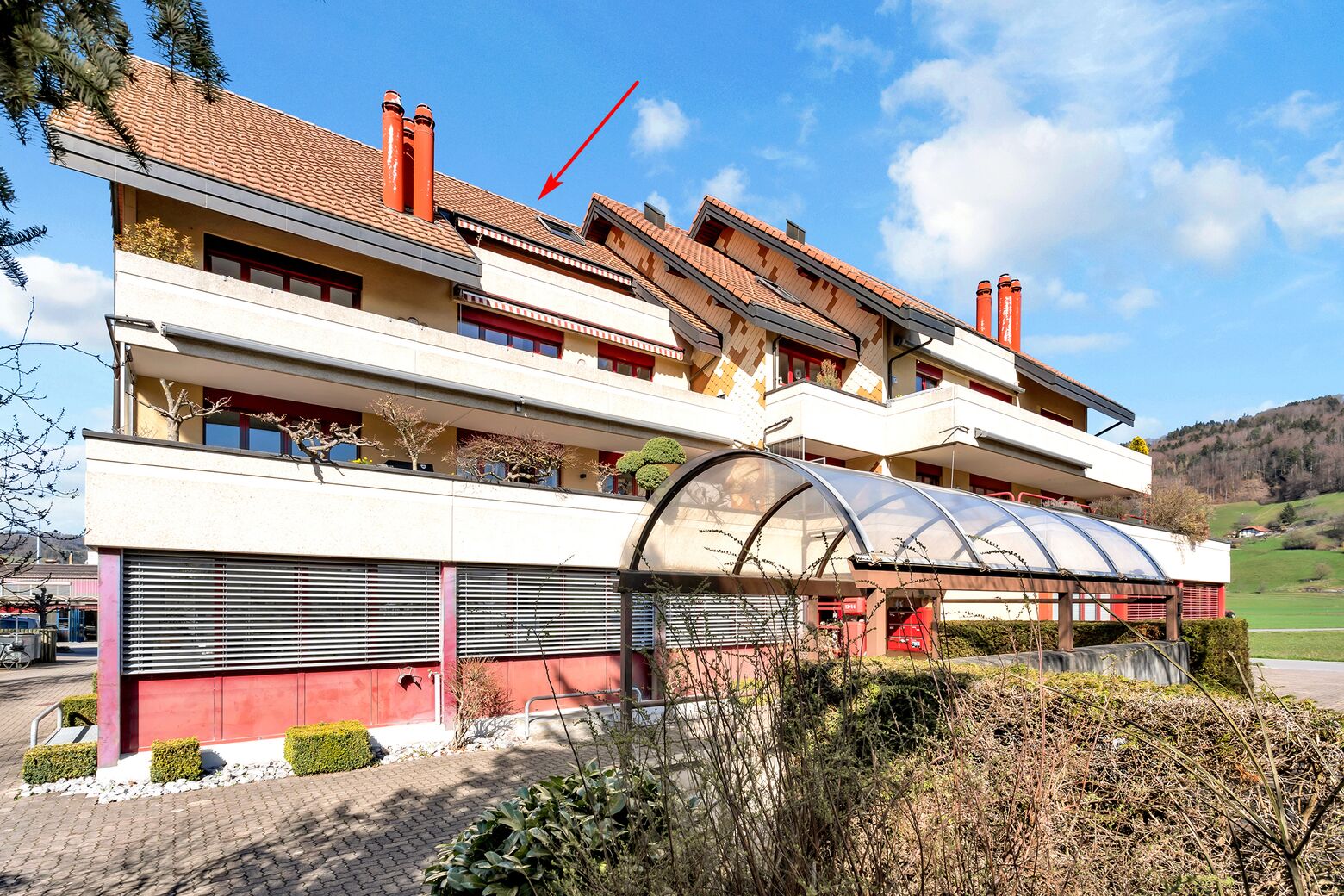 Aussenansicht Südfassade