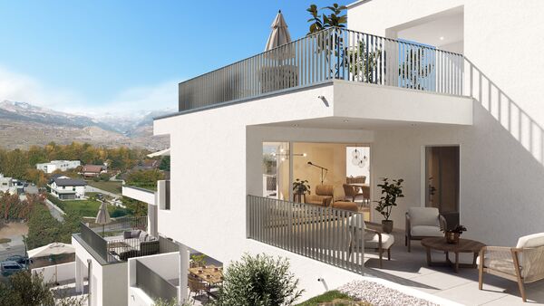 Terraced apartments with MINERGIE label
Les Terrasses de Bramois