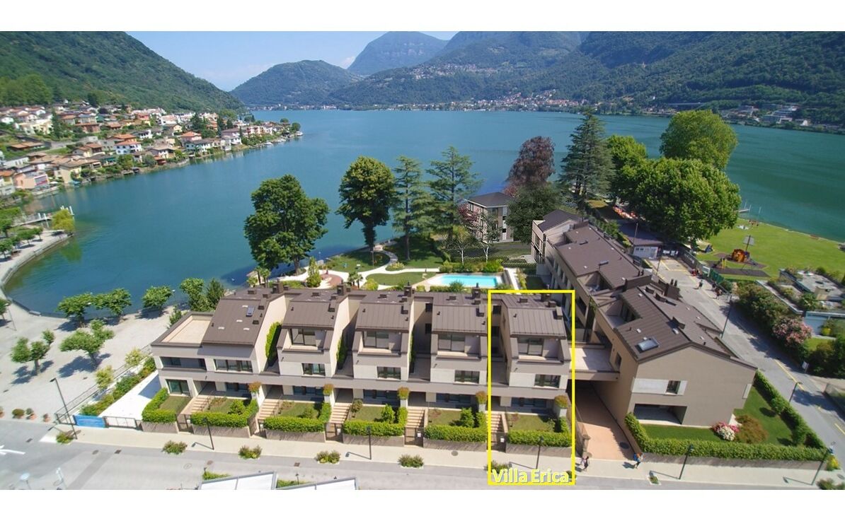 Villa "ERICA" directly on the lake