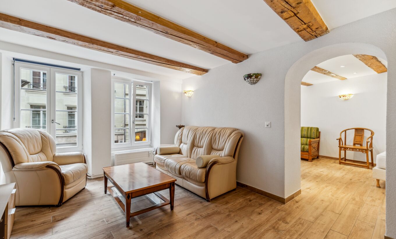 Charming fully renovated apartment in the heart of Rue de Lausanne