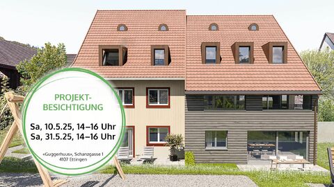 4½-Zimmer-Maisonette-Wohnung mit Atelier in Ettingen
